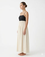 Vestido Sirocco — Maxi Bicolor con Tirantes — imagen 11